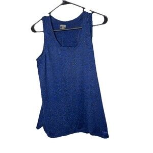 Marmot  Size Medium Space Blue Racerback Athletic Hiking Tank Top